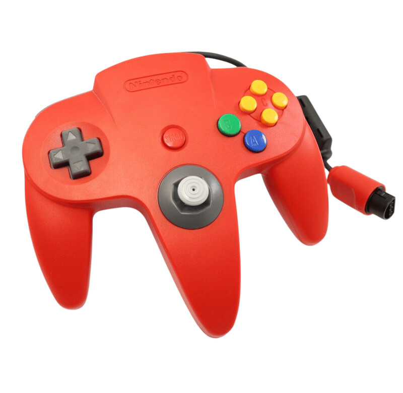 Original Nintendo 64 Controller Red