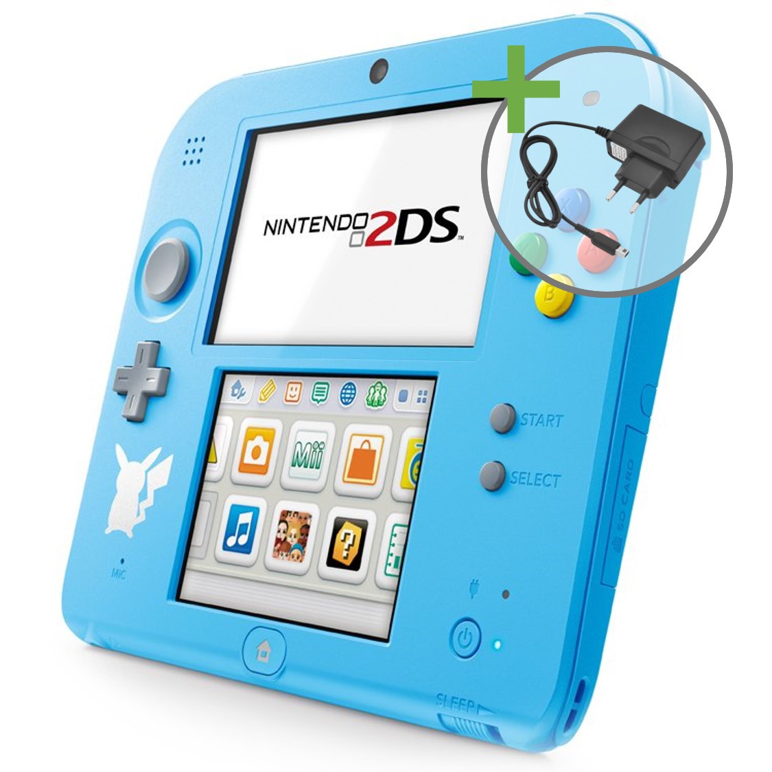 Nintendo 2DS - Pokémon Sun Moon Edition - Light Blue