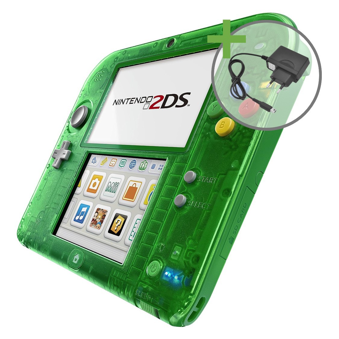 Nintendo 2DS - Crystal Green