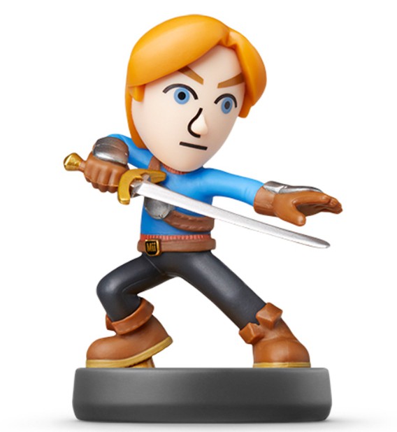 Amiibo: Mii SwordFighter- Super Smash Bros. Series
