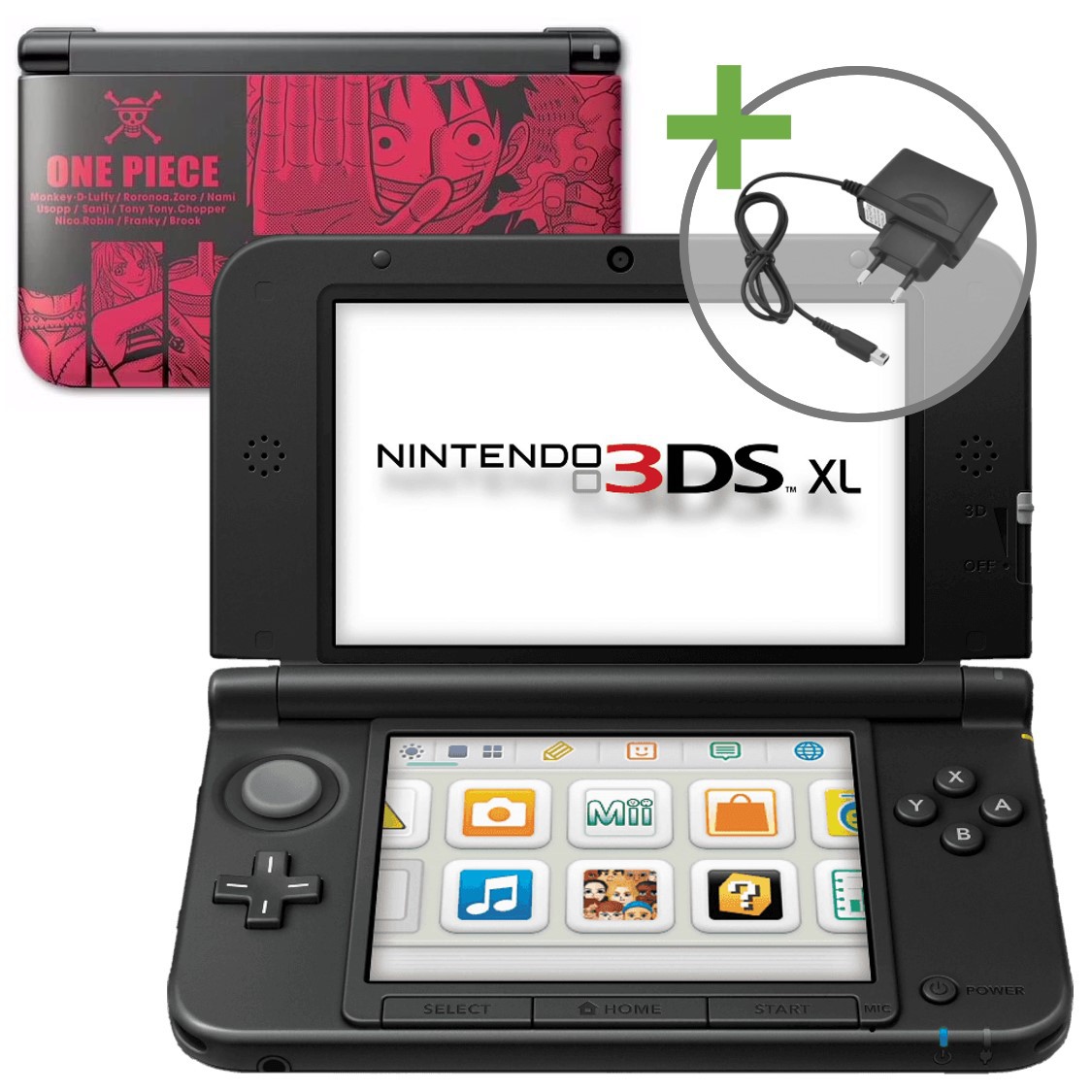 Nintendo 3DS XL - One Piece: Unlimited World: Red-Luffy Red Edition