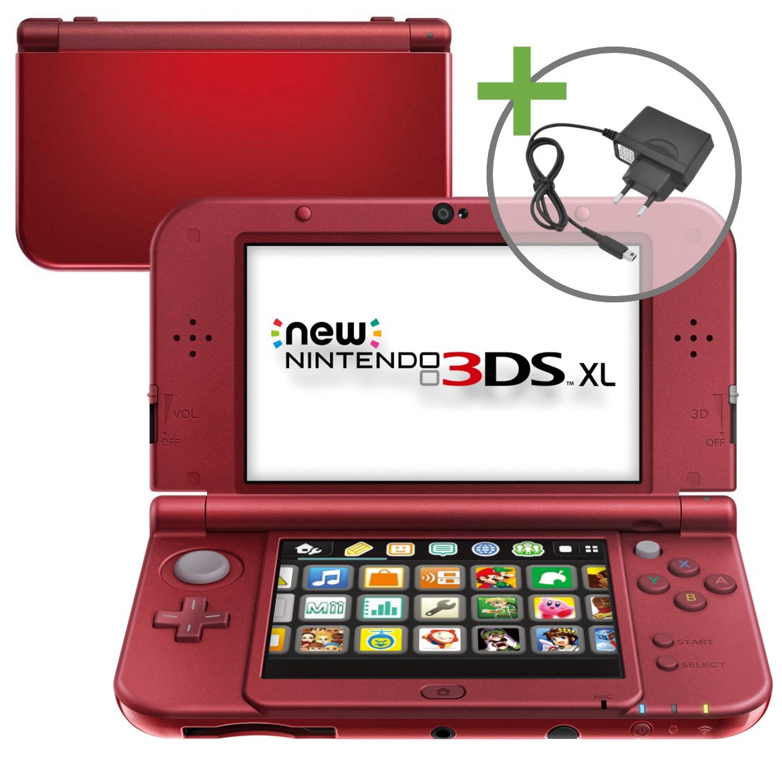 New Nintendo 3DS XL - Metallic Red