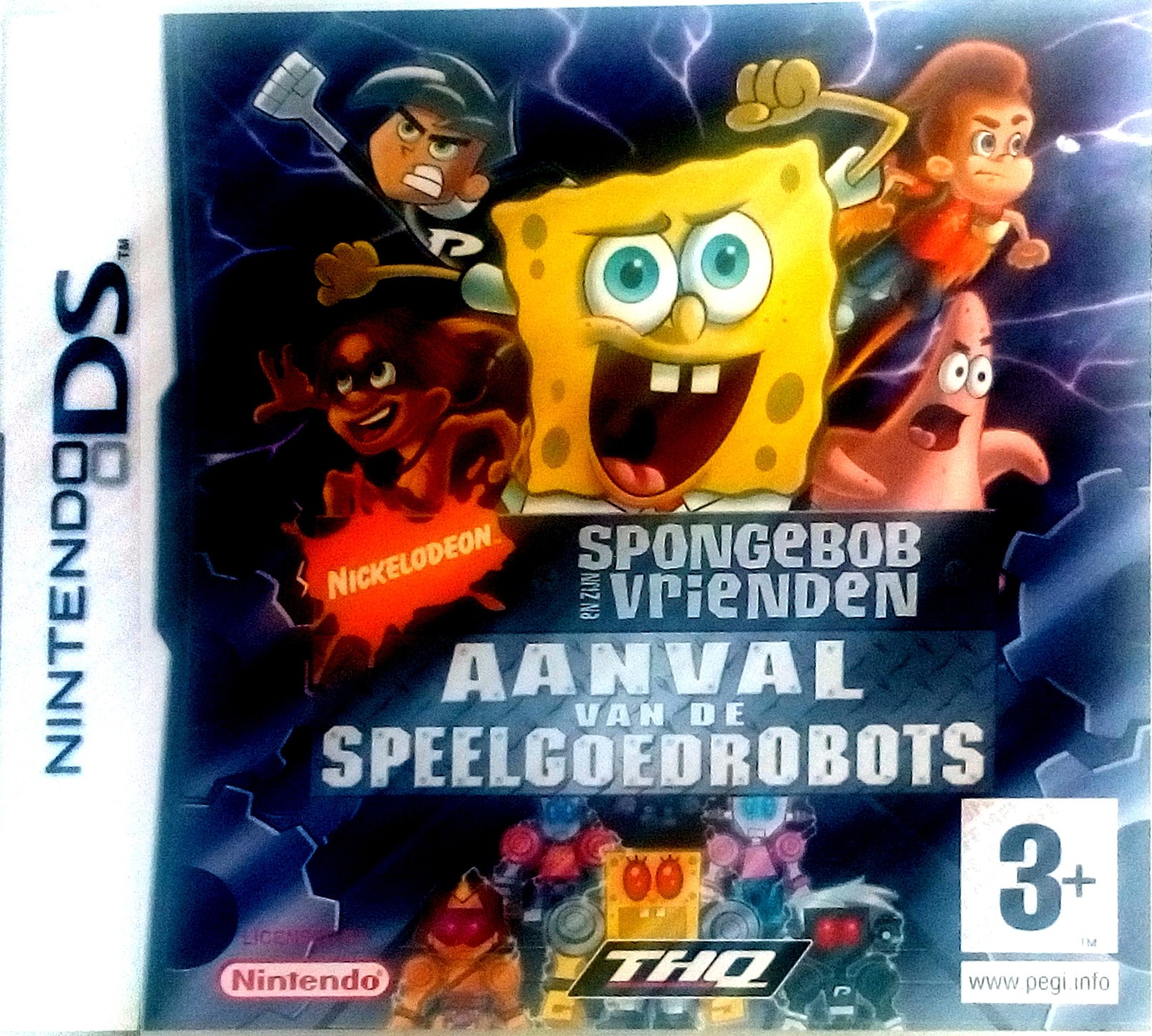 Nickelodeon Spongebob en Zijn Vrienden: Aanval van de Speelgoed Robots