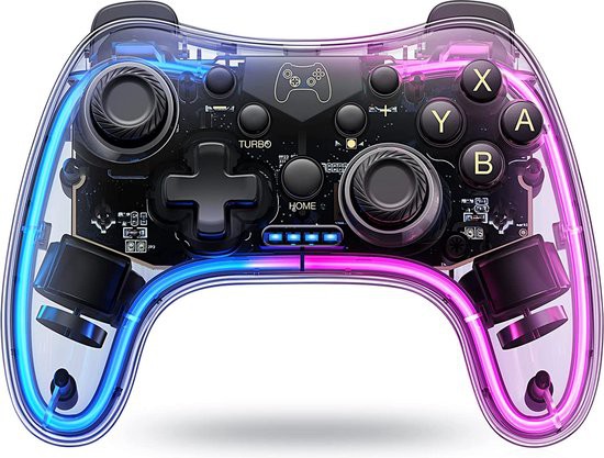 RGB Nintendo Switch Pro Controller