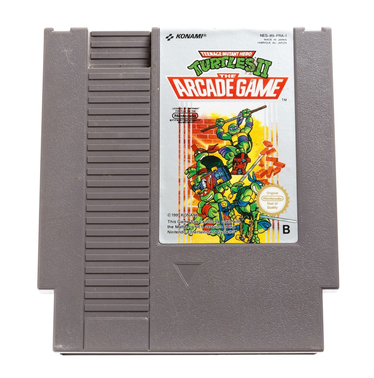 Teenage Mutant Ninja Turtles II - The Arcade Game (French)