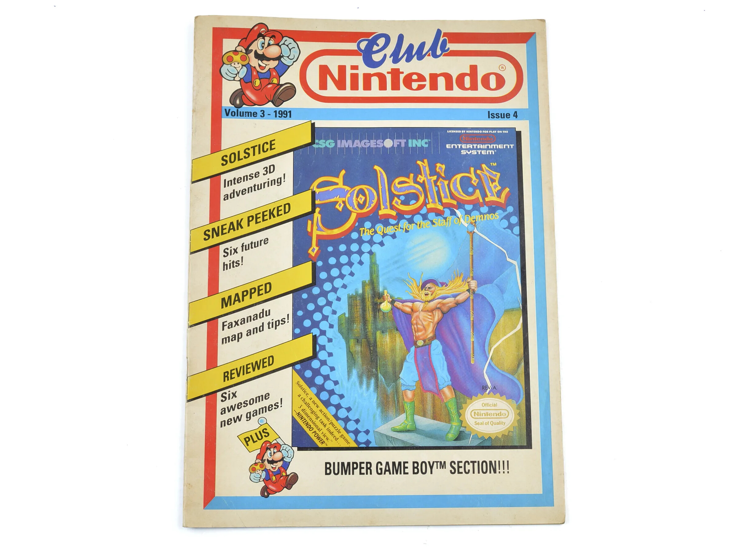 Club Nintendo Magazine - Volume 3 - 1991