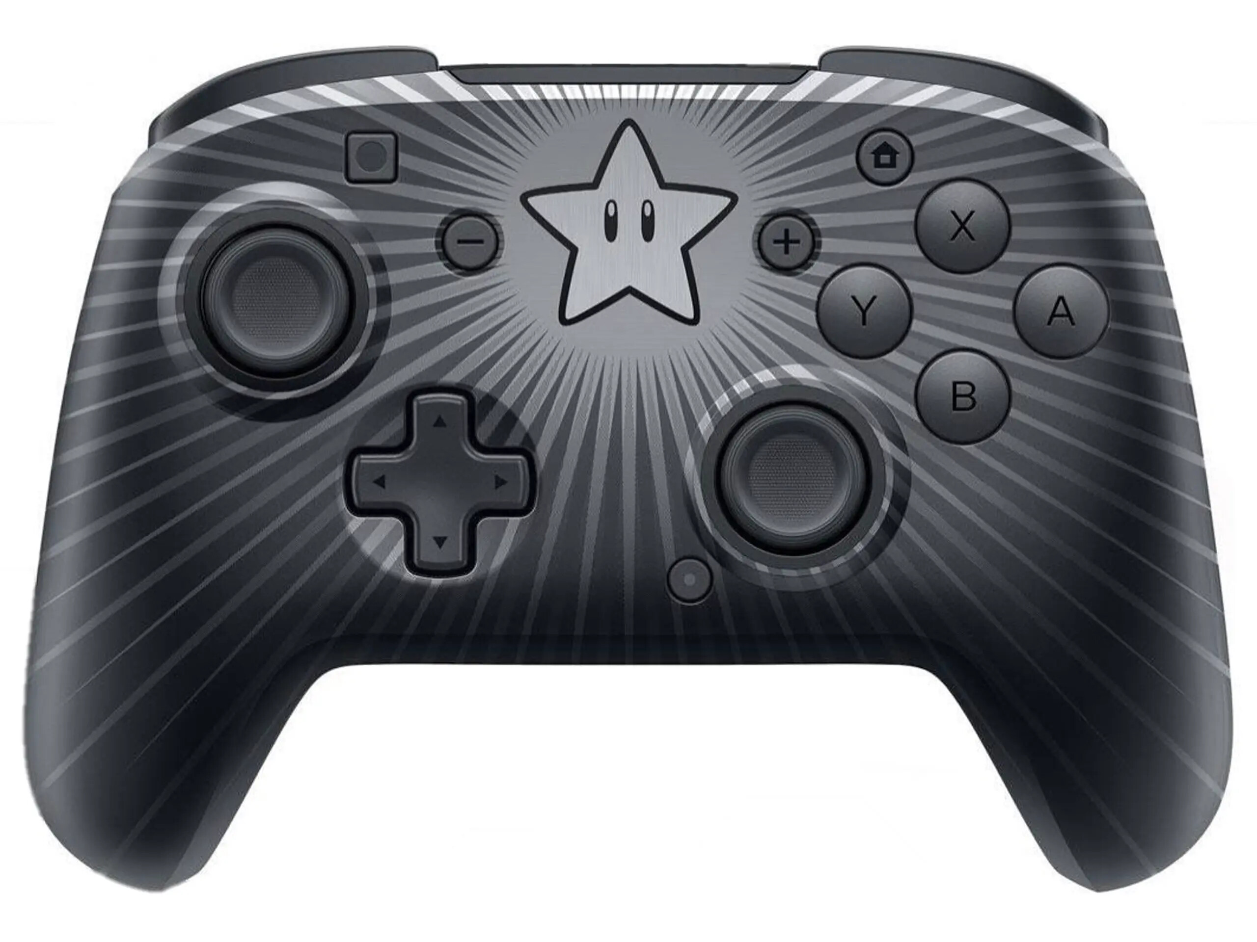 PDP Nintendo Switch Wired Pro Controller - Super Mario Star Black