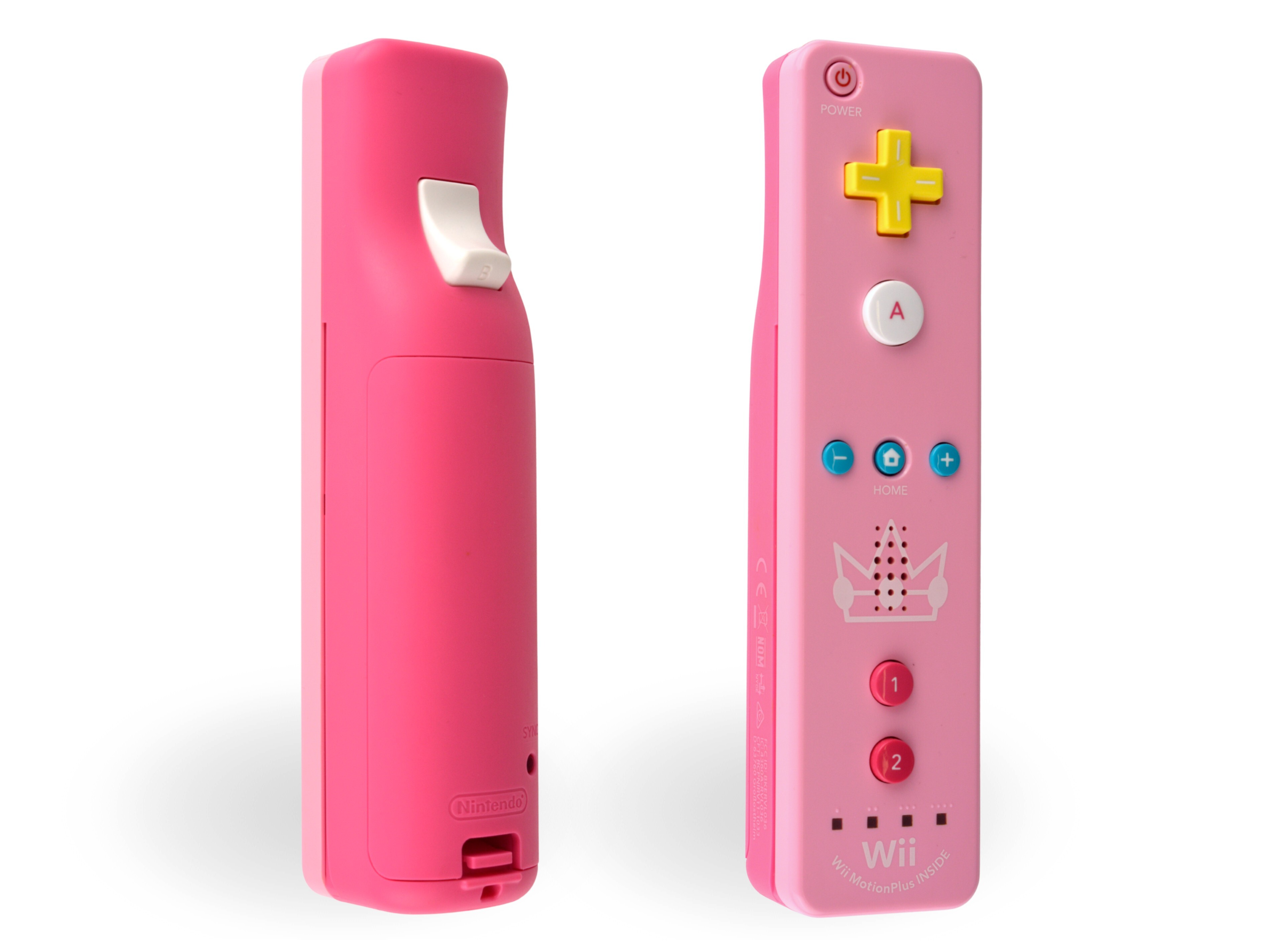 Nintendo Wii Remote Controller Motion Plus Peach