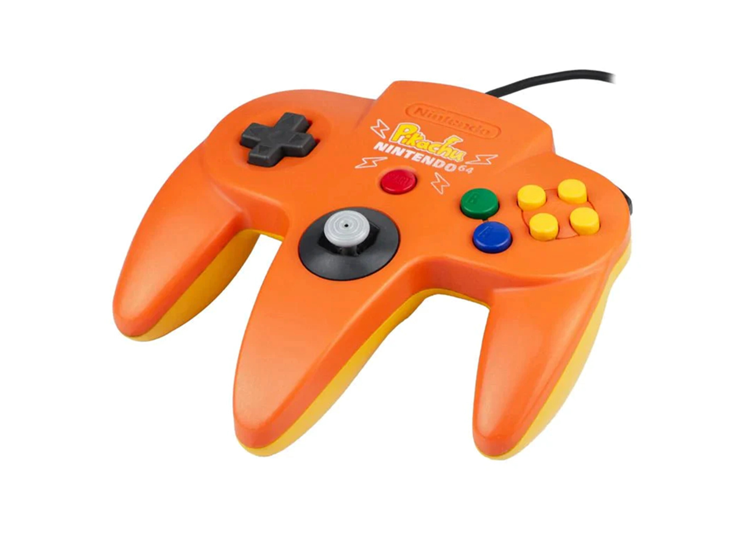 Originele Nintendo 64 Controller - Japanese Orange Pokemon Pikachu Edition